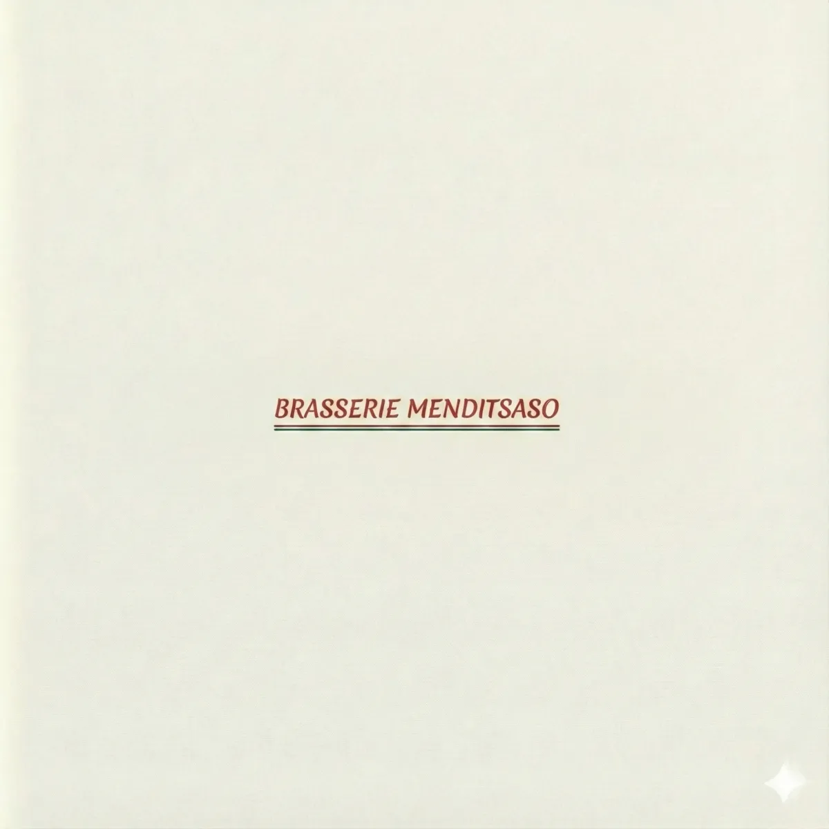 Brasserie Menditsaso à Lahonce